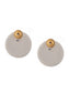 925 Sterling Silver Pink and White Kundan Studs