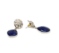 925 Silver Blue Lapis Earrings view 4