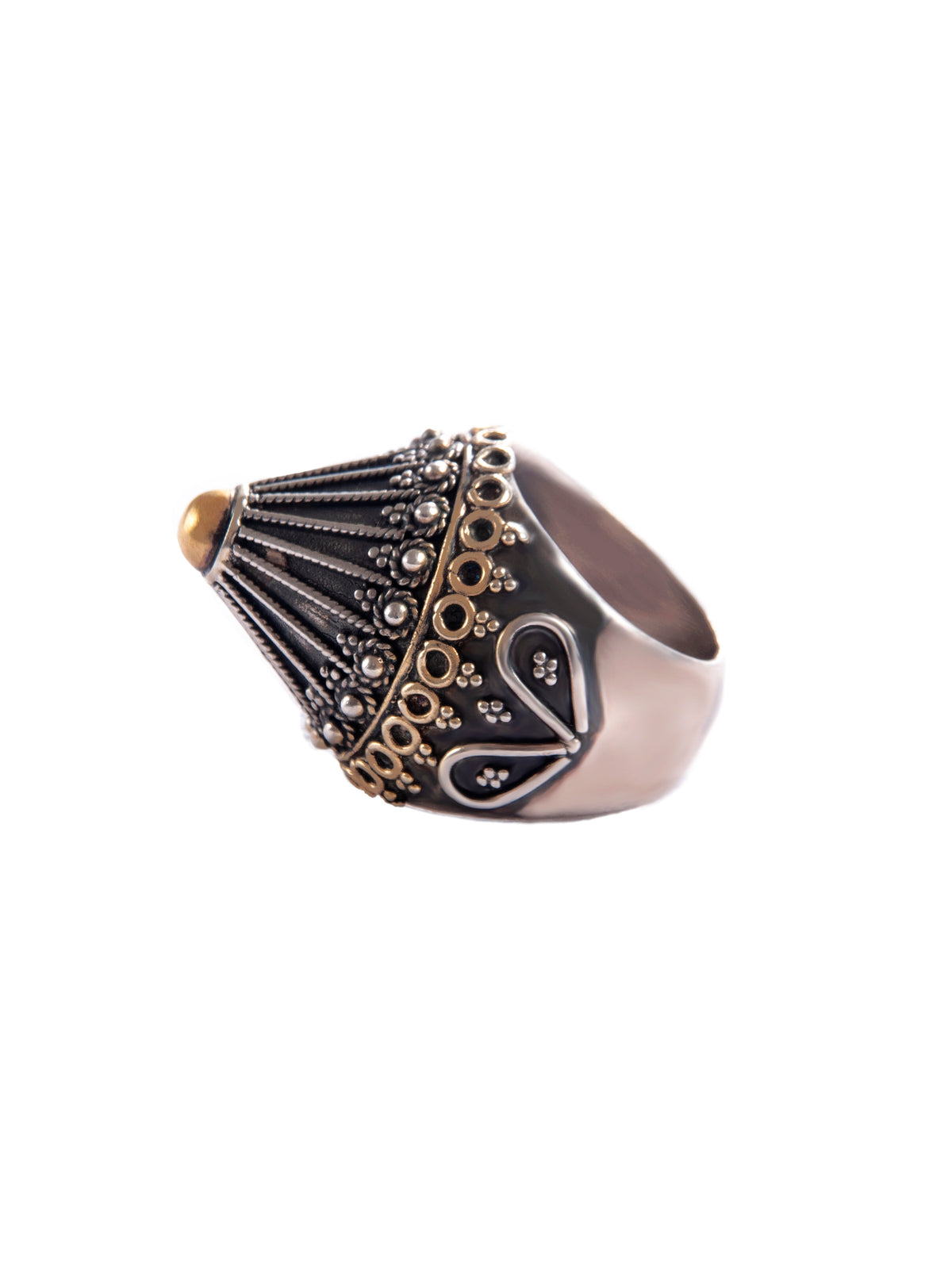 Svarnam Two Tone Ring view 4