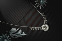 925 Silver Rose Necklace view 3