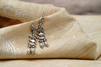 925 Silver Dangler Earrings view 2