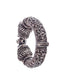 Silver Statement Lion Openable Bangle