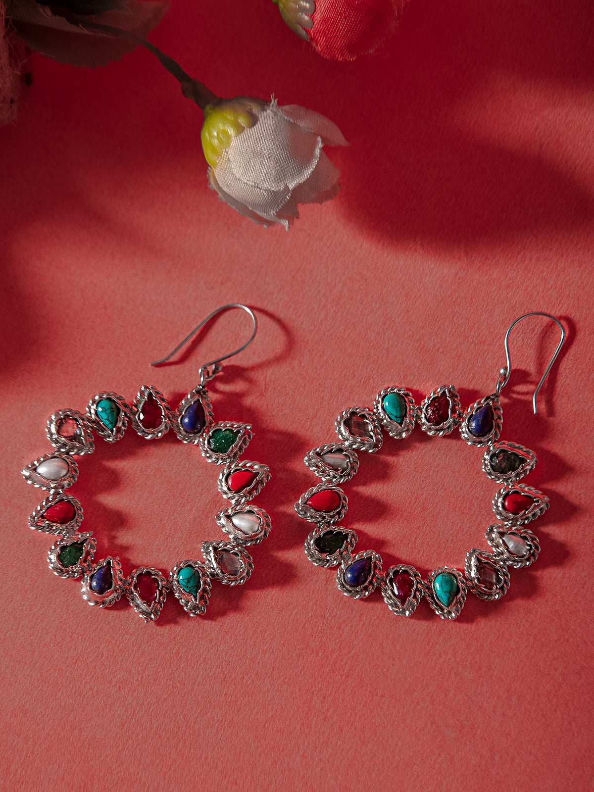 Aurora Rainbow Dangler Earrings view 2