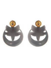 925 Sterling Silver Multicolored Kundan Mini Chandbali Stud Earrings view 5