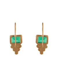 Green Glow Earrings view 7