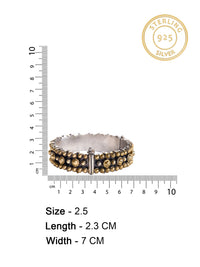 Svarnam Two Tone Bangle view 6
