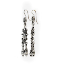 925 Silver Dangler Earrings view 4