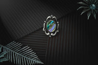 Mother of Pearl 925 Silver Ring view 3