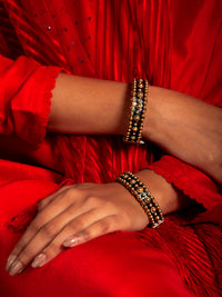 Svarnam Two Tone Bangle view 2