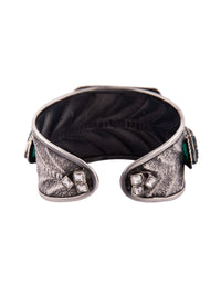 Silver Fusion Lapis Lazuli Cuff view 6