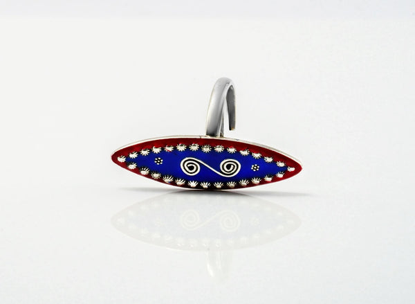 Myriad Blue and Red Long Ring alternate