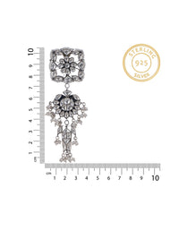 Kundan Fish Motif Earrings view 3