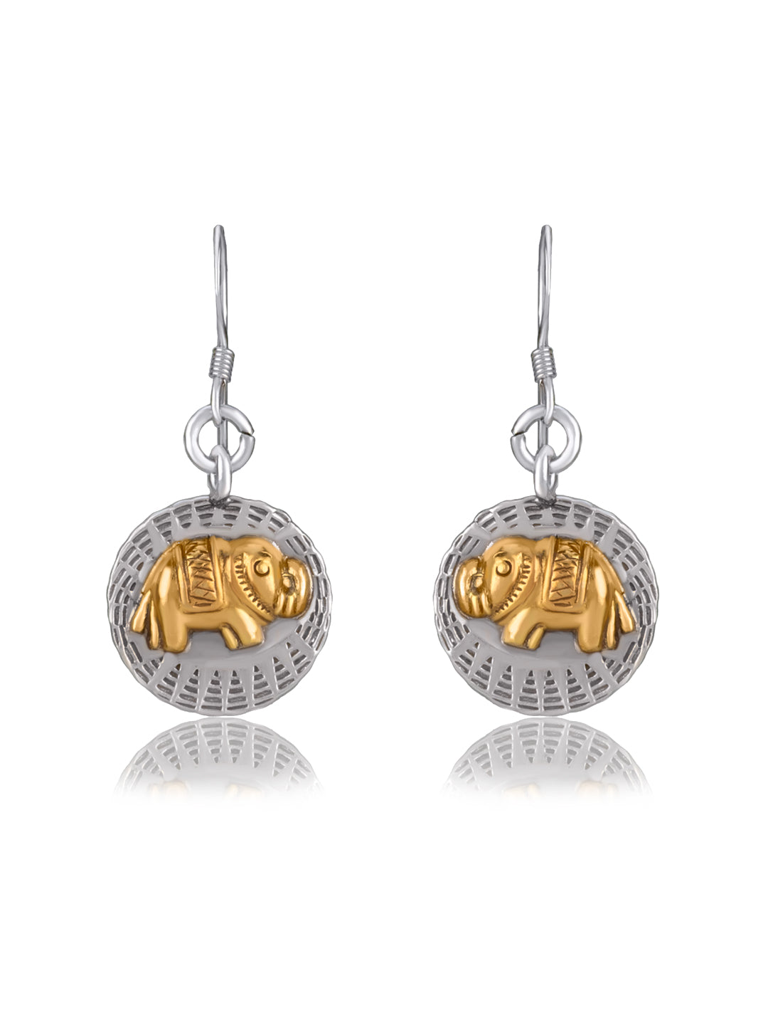 Two Toned Lightweight Elephant Studs view 1