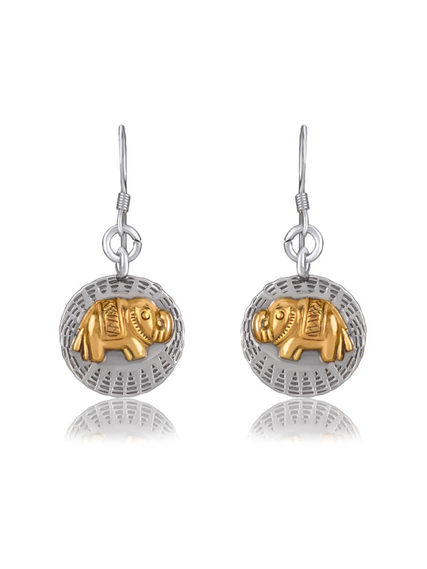 Two Toned Lightweight Elephant Studs