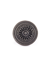 Silver Classic Design Ring view 3