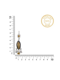 Two Toned Rawa Dangler with Ghungroo view 3