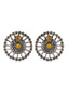 925 Sterling Silver Gold Plated Studs