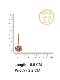 Svarnam Floral Studs view 6