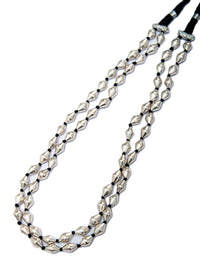 925 Sterling Silver Double Layered Dholki (Size : Small) Necklace view 7