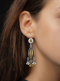 Two Toned Rawa Dangler with Ghungroo view 2
