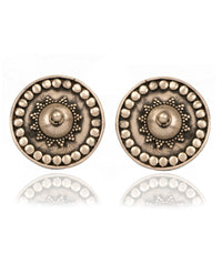925 Sterling Silver Rawa Studs view 1