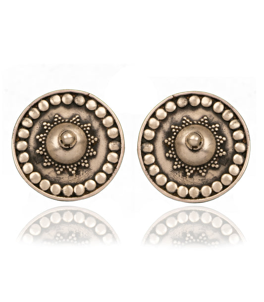 925 Sterling Silver Rawa Studs