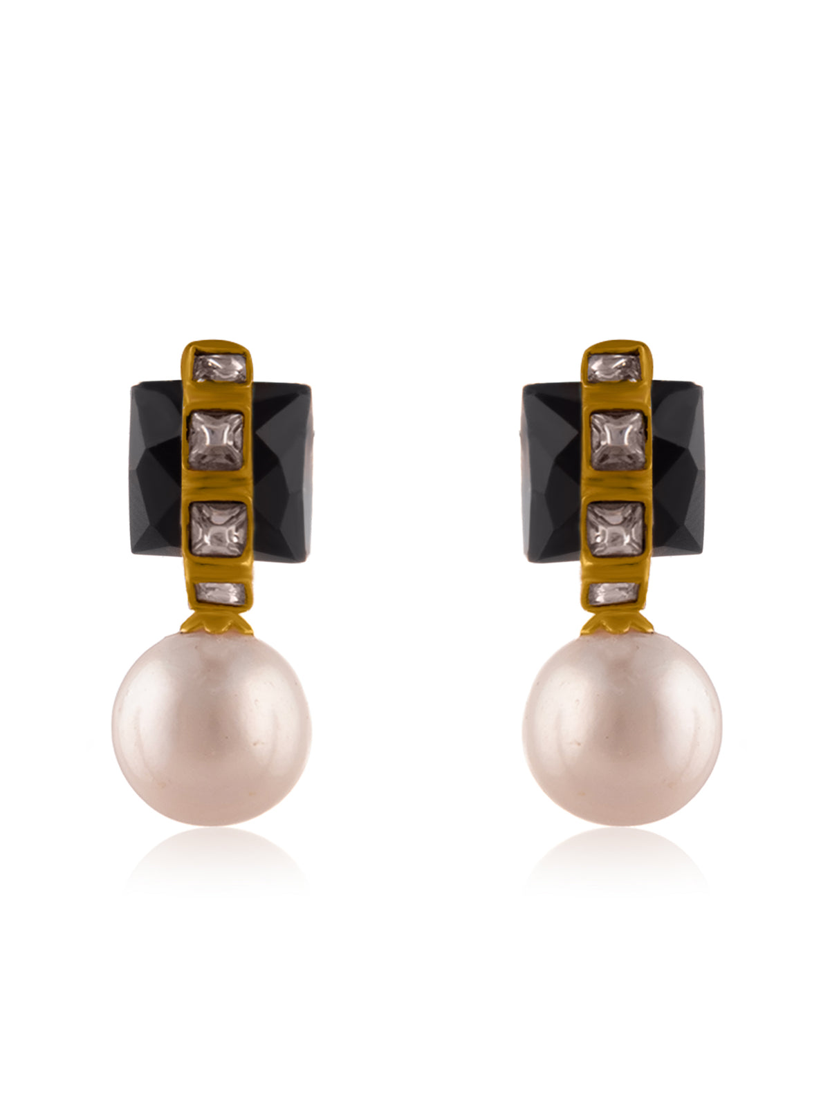 Aurora Black Onyx Drop Earrings view 3