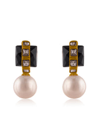 Aurora Black Onyx Drop Earrings view 3