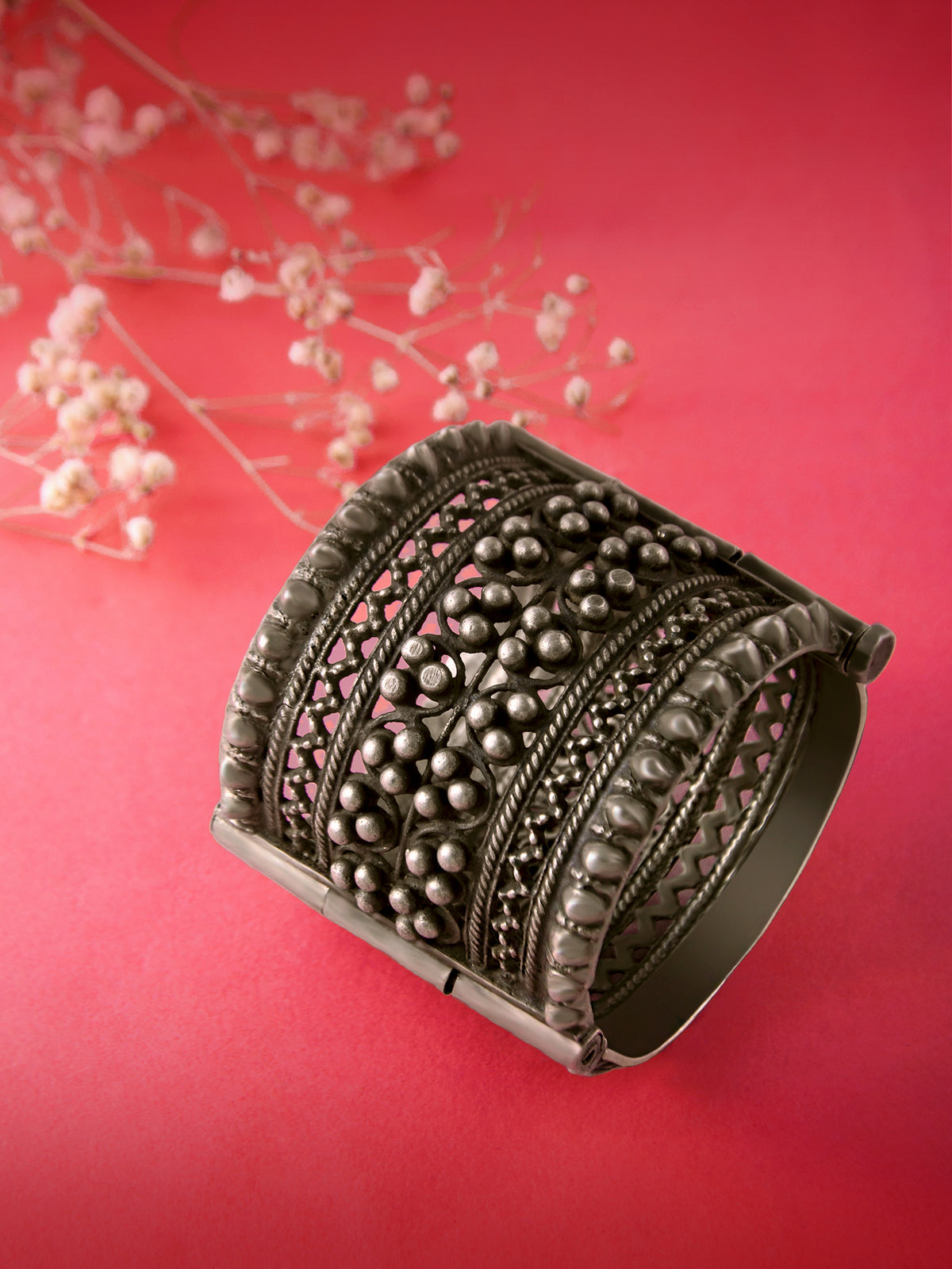 925 Sterling Silver Bangle/Kada view 1