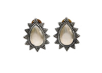 925 Silver Rawa Stud Earrings view 1