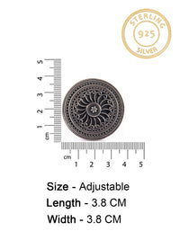 Silver Classic Design Ring view 4