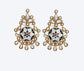 925 Silver Gold Plated Meenakari Earrings with Pearls - Neeta Boochra Jewellery