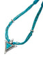 925 Sterling Silver Necklace with Turquoise Beads