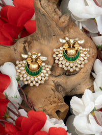 925 Sterling Silver Gold Plated Chaandbali view 3