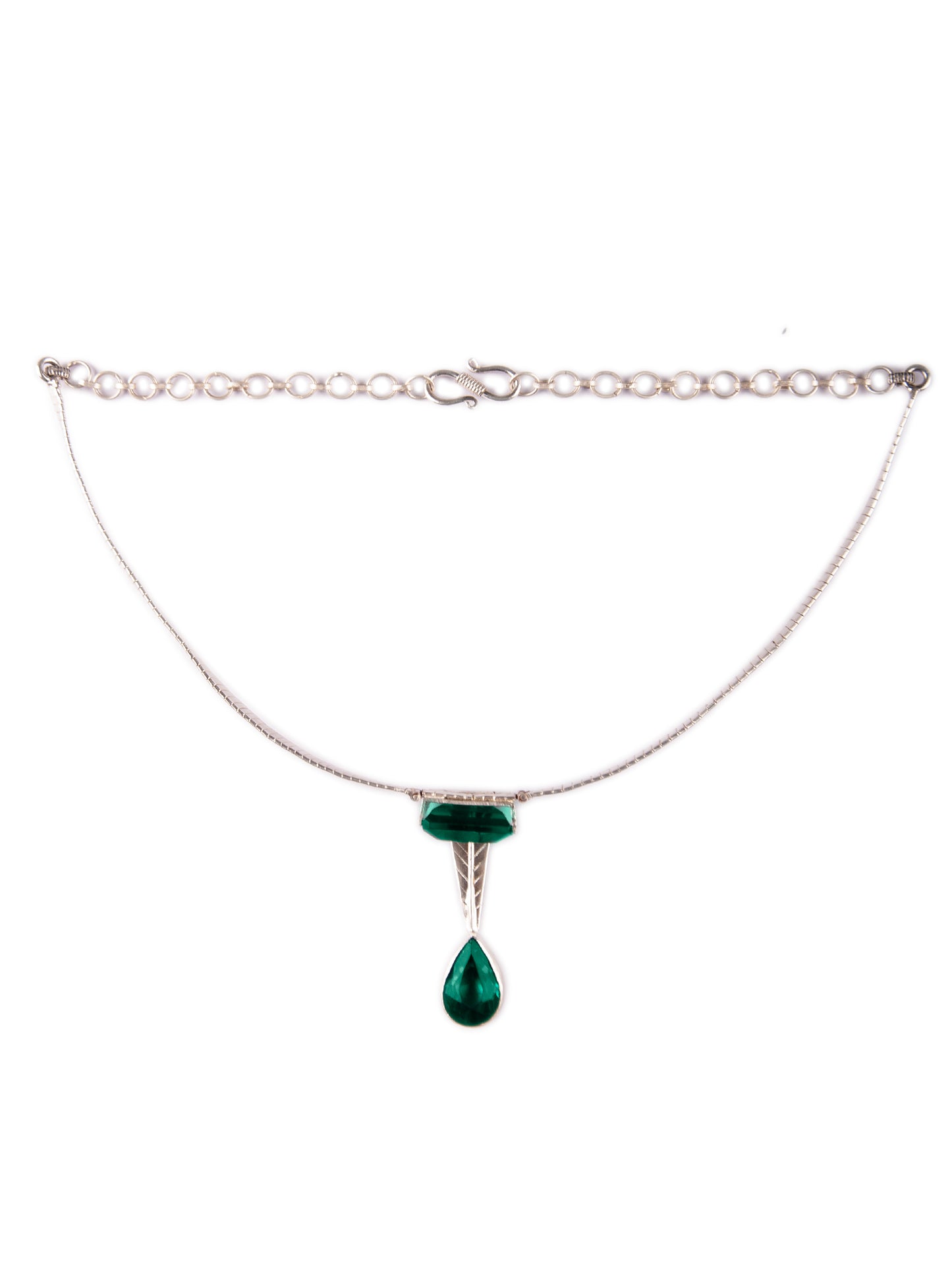 Aurora Emerald Fusion Necklace