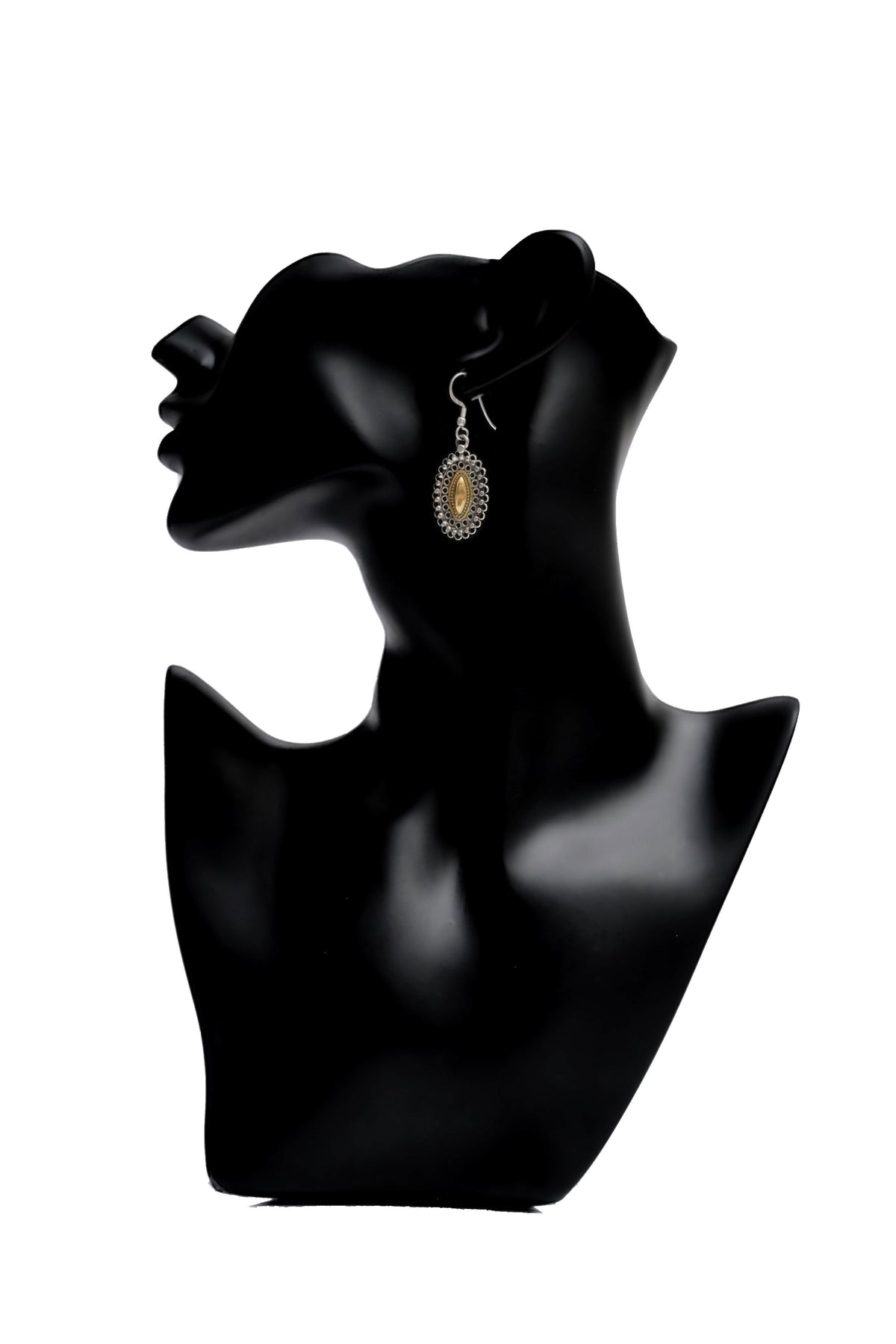 925 Silver Lightweight Dangler Earrings view 2