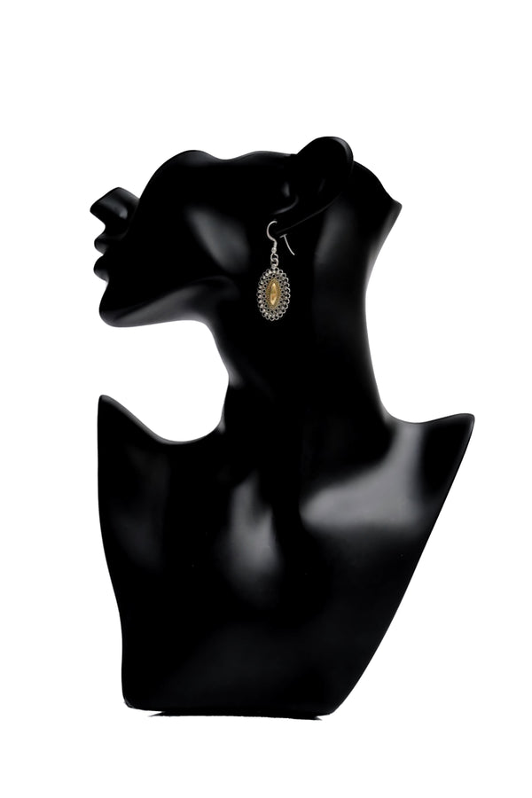 925 Silver Lightweight Dangler Earrings alternate