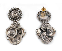 925 Sterling Silver Chitai Fusion Earrings with Freshwater Pearls view 2