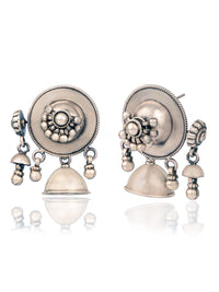 925 Sterling Silver Fusion Jhumki view 3