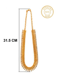 Svarnam Festive Pearl Necklace view 5