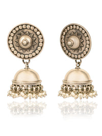 925 Sterling Silver Signature Jhumki view 1