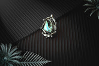 Mother of Pearl 925 Silver Ring with Pearls view 4