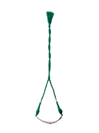 Silver Green Onyx Choker view 6
