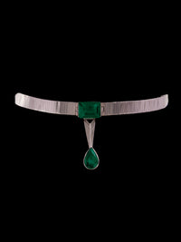 Aurora Emerald Fusion Necklace view 6