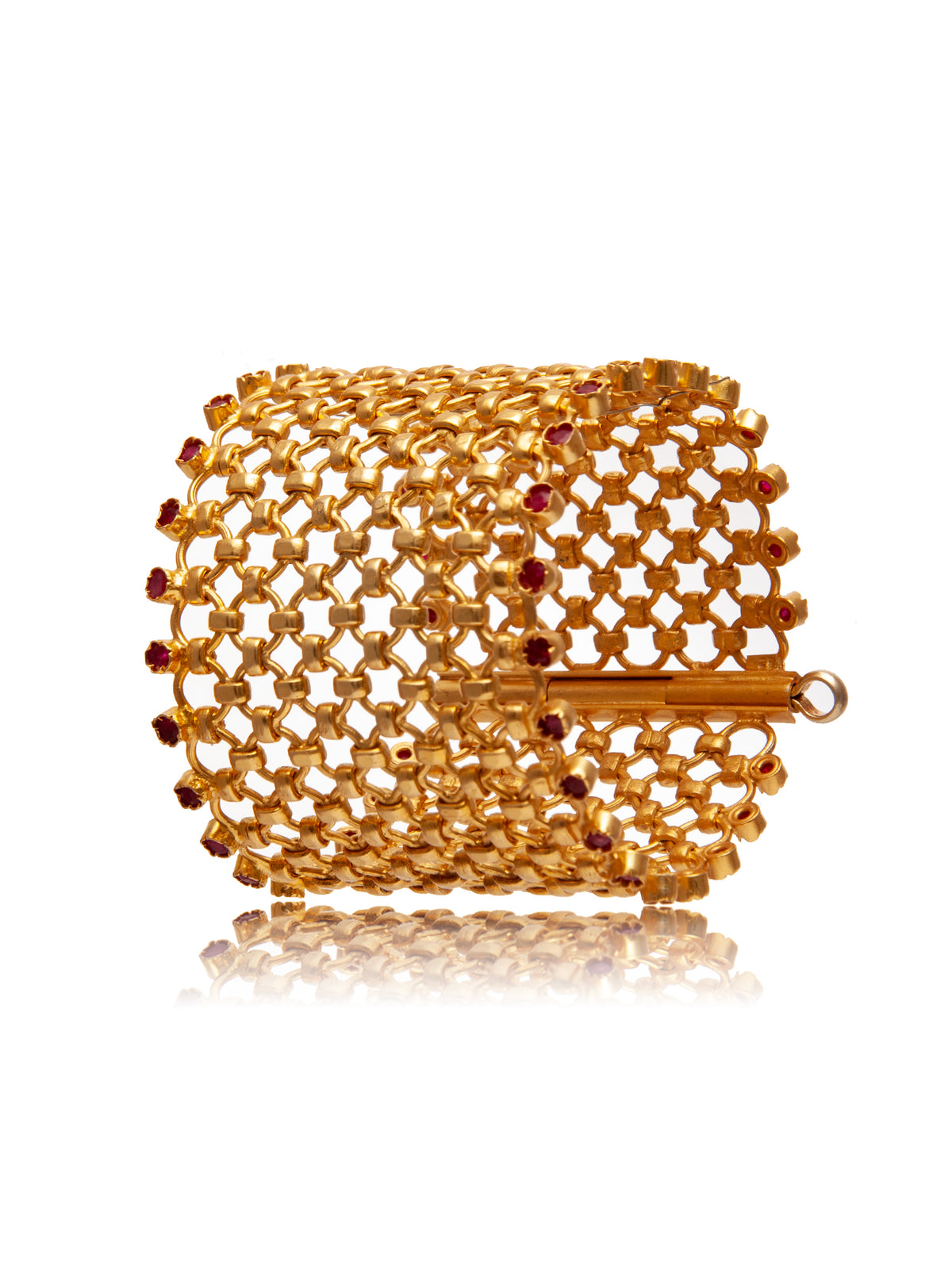 Svarnam Ruby Bangle view 3