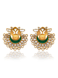 925 Sterling Silver Gold Plated Chaandbali view 1