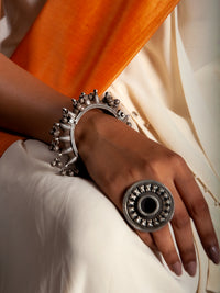 Silver Ghungroo Kada view 2
