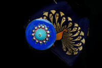 Cobalt and Sky Blue Ring view 3