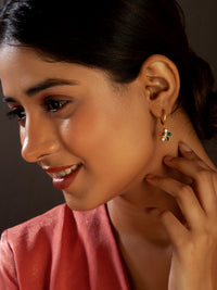 Aurora Rainbow Hoop Earrings view 1