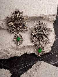 925 Sterling Silver Statement Earrings view 3